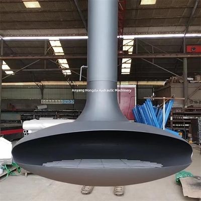 stove forwood hotels hanging suspended ndoor fireplace  steel  contemporary burning contemporary