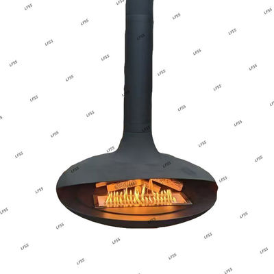 forwood  indoor hanging fireplace carbon fireplace hotels hanging suspended stove  contemporary  steel burning stove